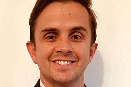 Headshot of Adam Blaze, Sport England's strategic lead for disability
