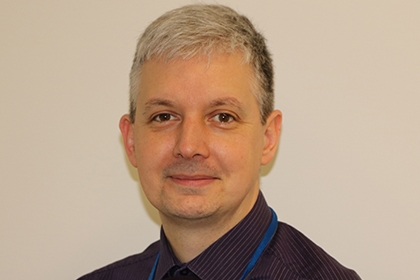 Headshot of Adam Rigarlsford, Sport England's strategic lead for local relationships