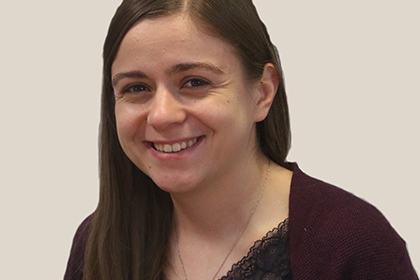 Headshot of Emma Gooch, data and insights manager, Yorkshire Sports Foundation