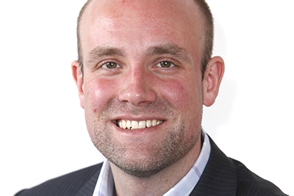 Headshot of Joel Brookfield, Sport England staff