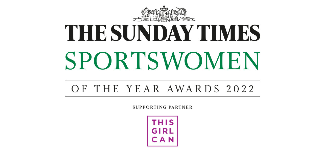 The Sunday Times Sportswoman of the Year Awards 2022 logo