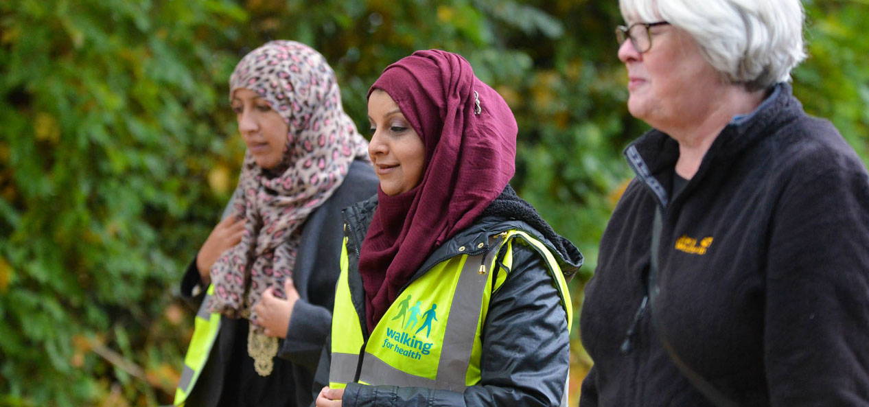 A group of women walking