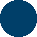 Navy blue circle