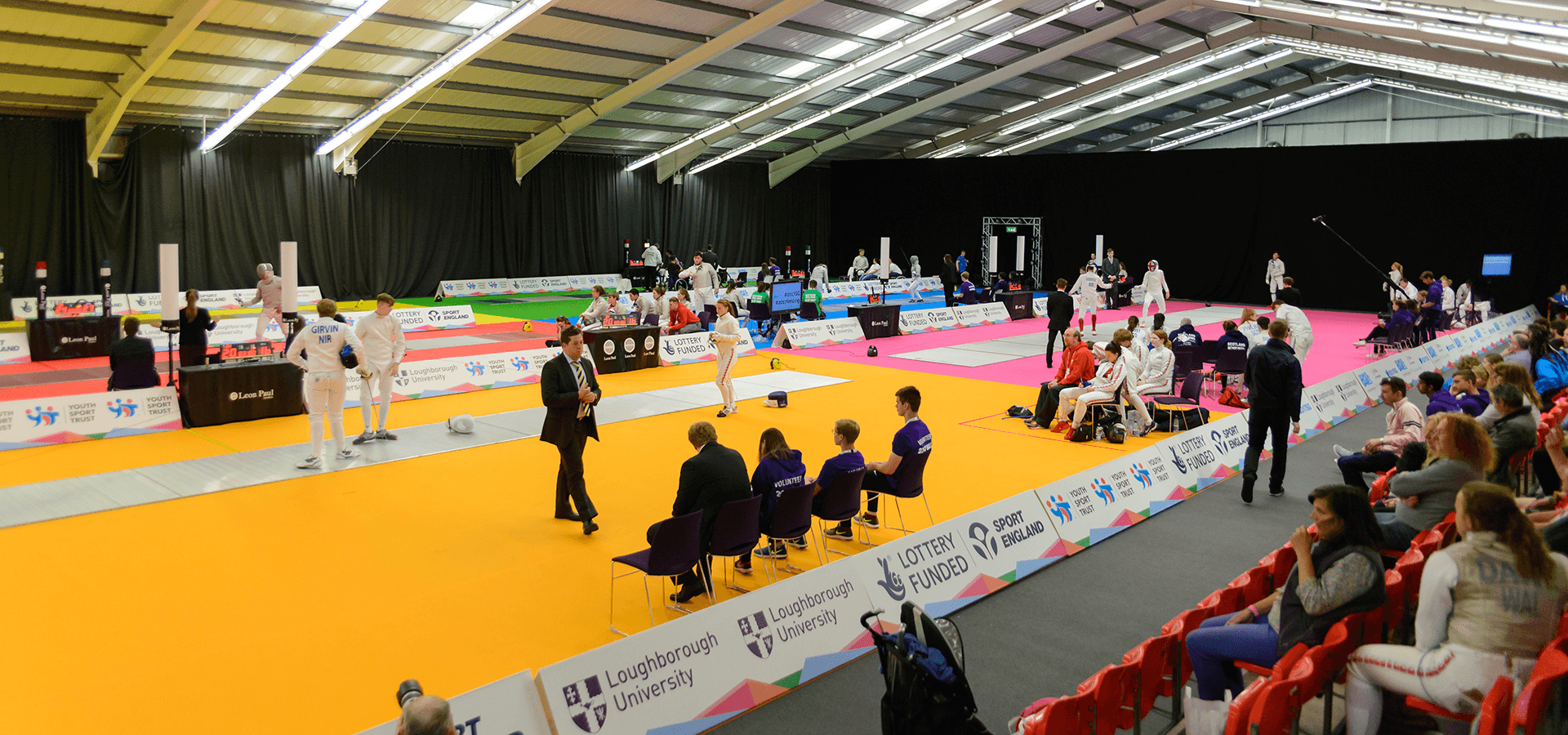 Sports facility for school games