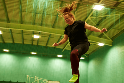 This Girl Can Trampoline