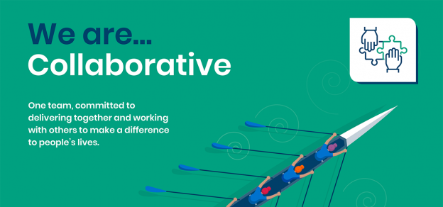 'We are collaborative' is one of our values